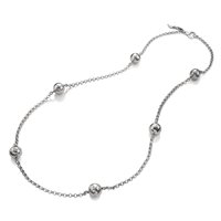 Collana Giovanni Raspini Donna Super Bowl in Argento 10573 - 10573